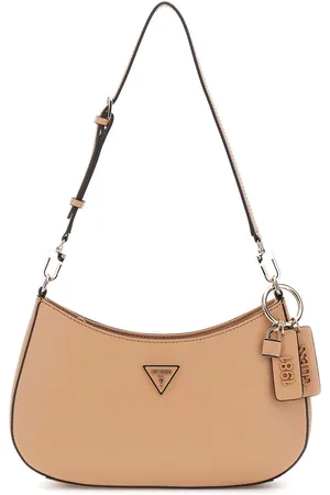 Guess Schoudertas Noelle Top Zip Shoulder Bag Lichtbruin