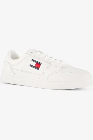 Tommy Hilfiger Leren heren sneakers - Maat 42 - Uitneembare zool