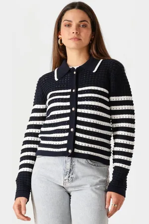 Neo Noir Effie Knit Cardigan Truien & vesten Dames - Sweater - Hoodie - Vest- - Maat 38