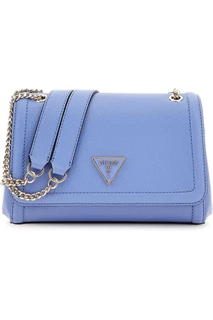 Guess Schoudertas Noelle Covertible Xbody Flap Bag Lichtblauw