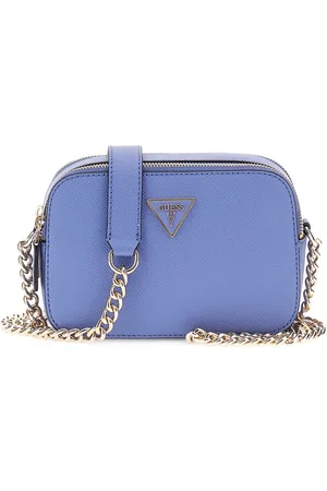 Guess Schoudertas Avondtas Noelle Crossbody Camera Blauw