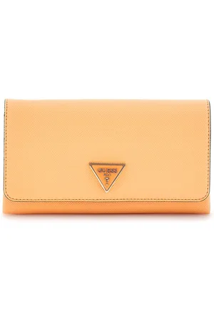 Guess Schoudertas Noelle Mini Xbody Flap Organizer Abrikoos