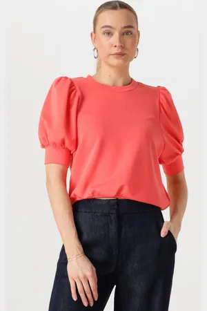 Minus Livana T-shirt Truien & vesten Dames - Sweater - Hoodie - Vest- - Maat XS