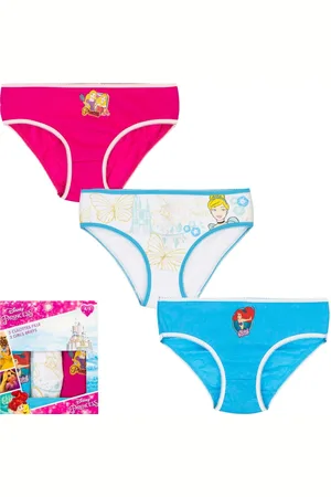 Disney Princess – 3 x onderbroek maat 104-110 4/5 jaar