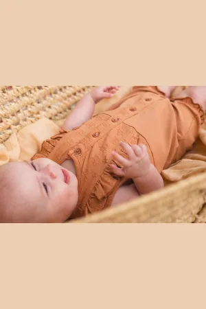 Quapi Jumpsuit Geertje Rust maat 68