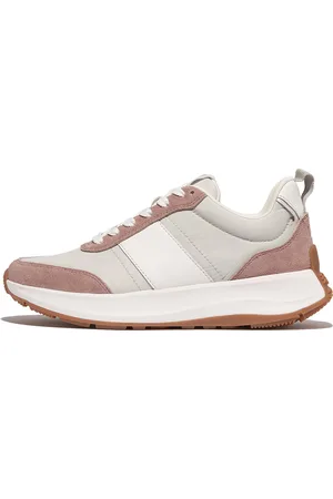 FitFlop F-Mode Flow Sneaker - Nylon & Suede Mix - Maat 41