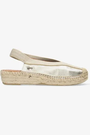 Shabbies Amsterdam Espadrille Palma Sling Gold - Maat 41