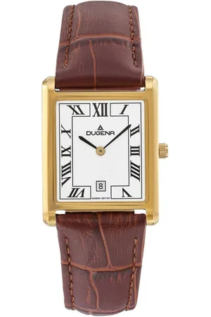 DUGENA 4461119 - Polshorloge - Unisex - Kwarts - Quadra Classia