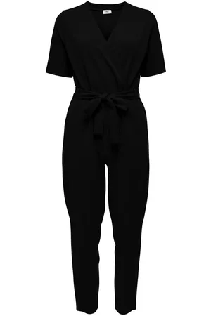 JDY HONEY 2/4 V-NECK BELT JUMPSUIT JRS Dames Jumpsuit
