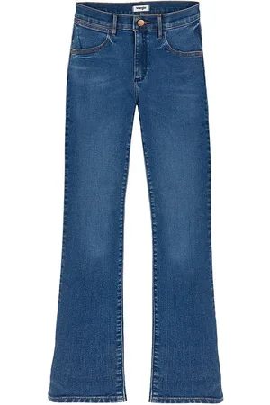 Wrangler Bootcut Spijkerbroek Blauw 30 / 32 Vrouw