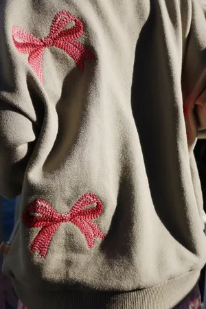Konges Sløjd Konges Sløjd Lou Bow Sweatshirt Ocs | Tea