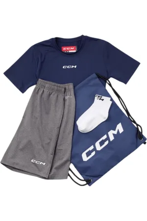 CCM Dryland Kit - IJshockey Pakket (broek,sokken,t-shirt) - Kinderen - Blauw - L