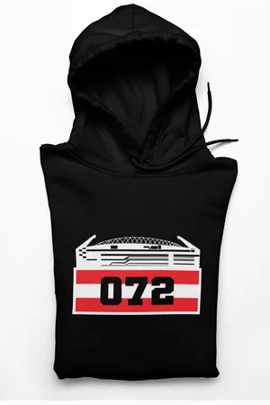 Gildan ALKMAAR - HEAVY BLEND - VOETBAL SUPPORTERS HOODIE - - MAAT XXL