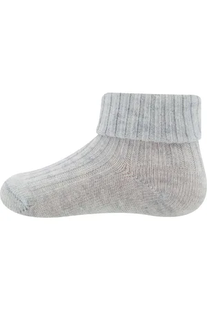 Ewers Rib Sokjes - Mt. 18/19 - Light Silver