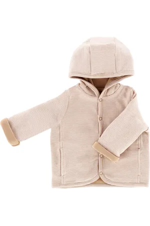 DAY Birger et Mikkelsen Jasje Met Capuchon - Gestreept - Mocha - Mt. 50/56