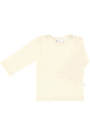 DAY Birger et Mikkelsen T-Shirt Rib - Cream - Mt. 74/80
