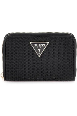 Guess Portemonnee Phaedra SLG Medium Zip Around Wallet Zwart