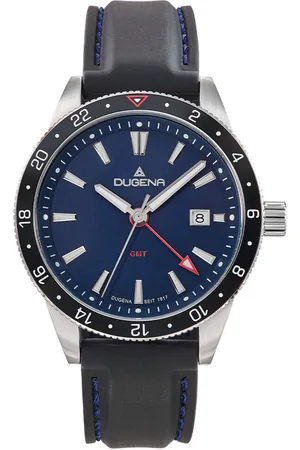 DUGENA 4461133 - Polshorloge - Heren - Kwarts - GMT