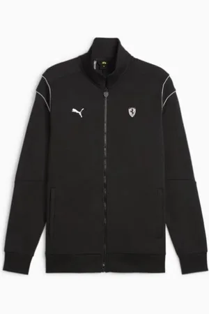 FERRARI Giacca scuderia style motorsport mt7 da uomo - black