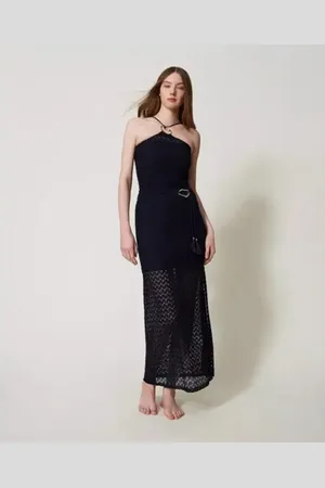 Twin-Set Twinset GONNA LUNGA A TUBINO/ Gehaakte midi-rok S