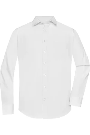 James & Nicholson Overhemd Heren met Lange Mouw - Maat 4XL