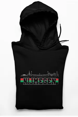 Gildan NIJMEGEN - HEAVY BLEND - VOETBAL SUPPORTERS HOODIE - - MAAT XL
