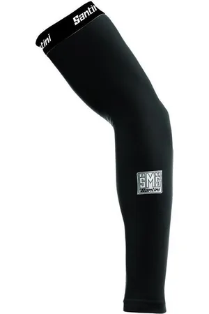 Santini Armwarmers Zwart Unisex - Totum Thermofleece Arm Warmers - XL/XXL