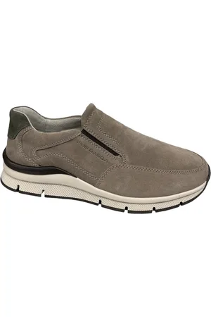 Gabor 1031.13.02 Suede/Lt Brown - Gabor - - Heren schoen - Schoenen - Instapper heren - instap schoen heren