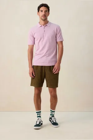 Sissy-Boy Donkergroene badstof shorts