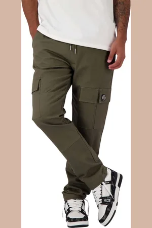 Black Bananas MONOGRAM CARGO PANTS