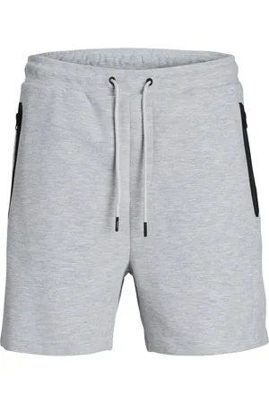 JACK & JONES Heren Korte Joggingbroek JPSTGORDON Sportbroek Interlock - Maat XXL