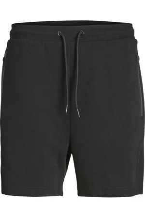 JACK & JONES Heren Korte Joggingbroek JPSTGORDON Sportbroek Interlock - Maat S