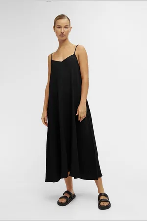 Object Object Objcarina Bia S/l Dress Div Jurken Dames - Kleedje - Rok - Jurk - - Maat 34