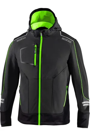 Sparco Tech Softshell Jas - Sportief, Winddicht en waterafstotend | / l | Softshell Jassen | 02412GSVF3L