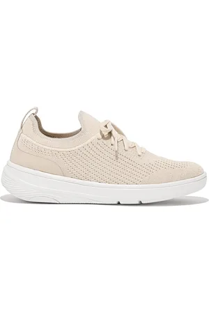 FitFlop Super-Q Knit Slip-On Laced Sneakers Vrouwen - Paris