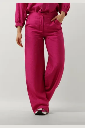 POM Amsterdam Fuchsia Pants Broeken Dames - - Maat 42