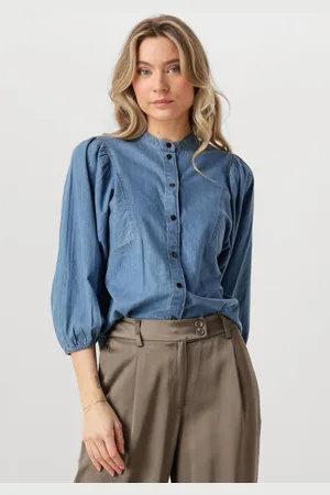 Minus Jasmene Shirt Blouses Dames - - Maat 36