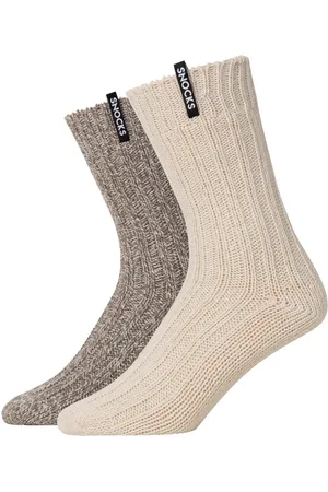 Snocks Norweger socken - Heren & Dames - 2 Paar