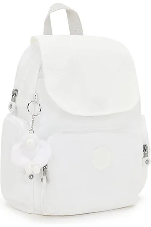 Kipling City Zip Mini Backpack Pure Alabaster