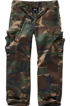 Brandit US Ranger woodland Kinder Cargobroek - Kids 158/164