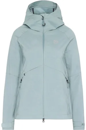 Didriksons Petra wns jkt 5 - Softshell jack dames - -Blauw
