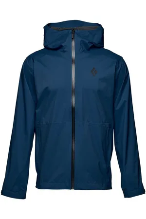 Black Diamond Stormline Stretch Rain Jasje Blauw S Man