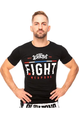 8 Weapons T Shirt The Fight Muay Thai Bokskleding - XL