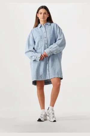 7 for all Mankind Overshirt Dress Jurken Dames - Kleedje - Rok - Jurk - - Maat M