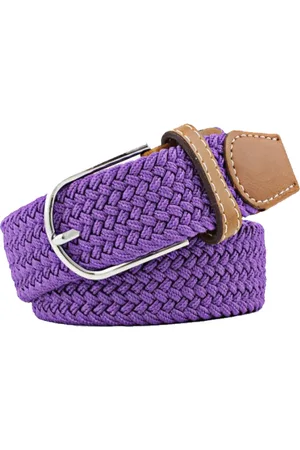 Fashion Favorite Gevlochten Riem - | Stretch | Canvas/Polyester | 95-105 cm |