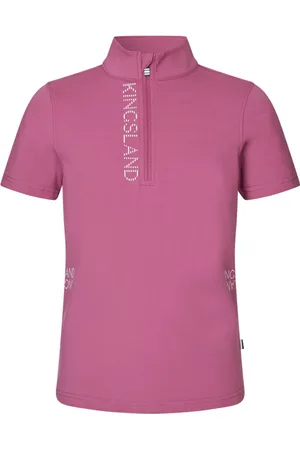 Kingsland Training Top KLNana Kids Pink Malaga - 146/152