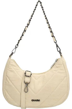 Charm London Hollywood Schoudertas - Crossbody - Katoen - Spijkerstof - Praktisch