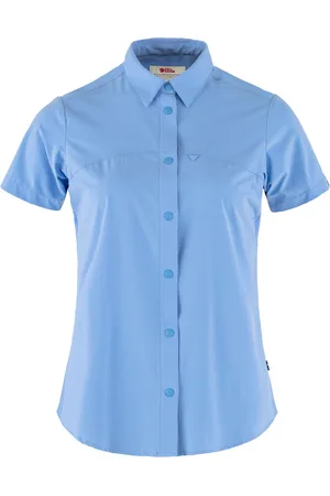 Fjällräven Fjällräven High Coast Lite Shirt SS Women - Outdoorblouse - Dames - - Maat XL