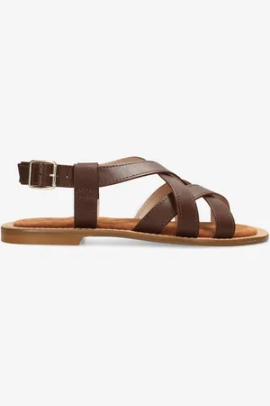 Fred de la Bretoniere Sandalen Nikkie Donker Brown - Maat 36