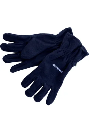 Givova Fleece gloves navy blue, junior